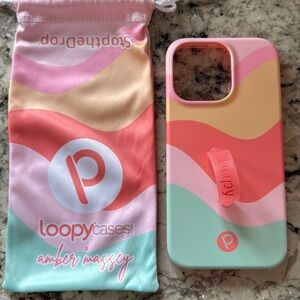 iPhone 13 Pro loopy case *amber massey drop*